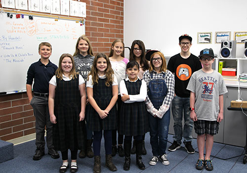 13 Waterford students were accepted into the OAKE national choirs.
