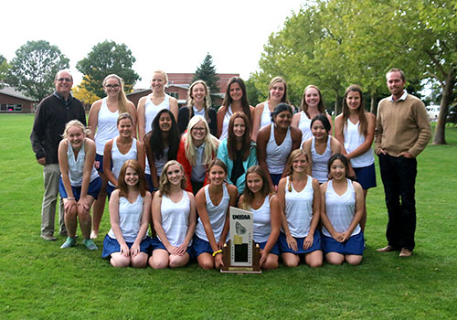 Waterford Women's Tennis won the state title.