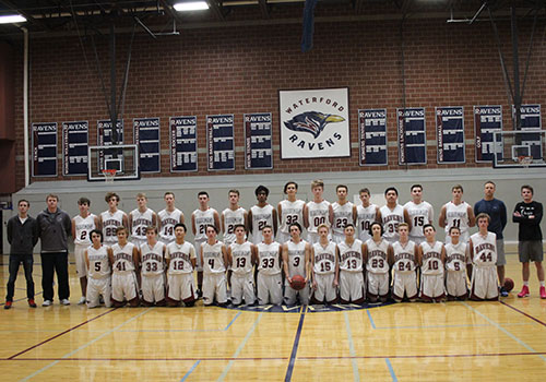 The Waterford Men's Basketball Team had an impressive season, finishing second at the state championship.