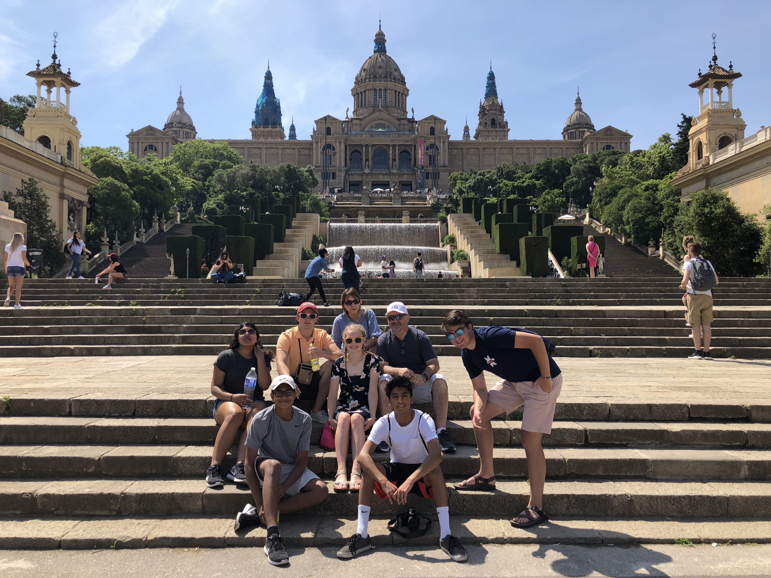 Waterford Students in Barcelona