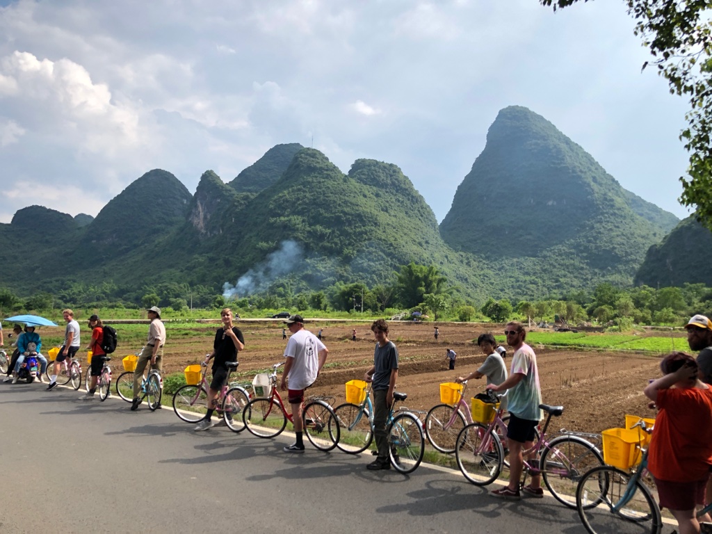 Waterford Students in Yangshuo, China