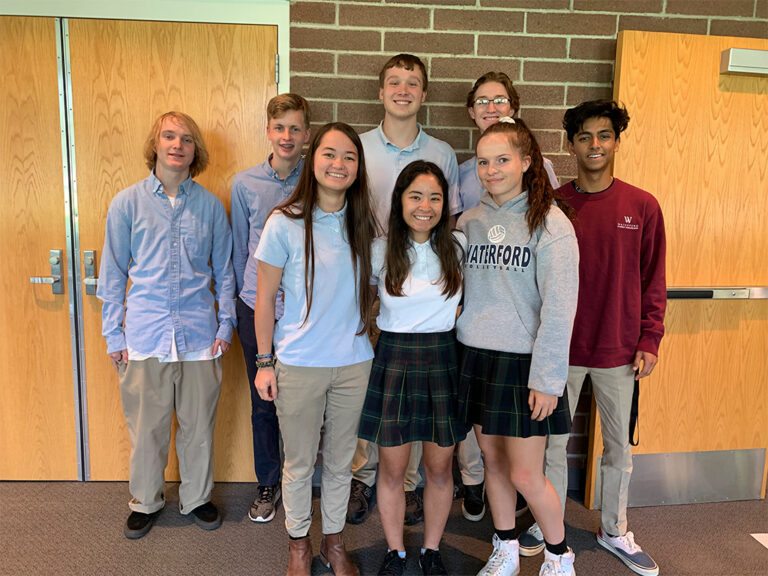 Eight National Merit Finalists at Waterford School